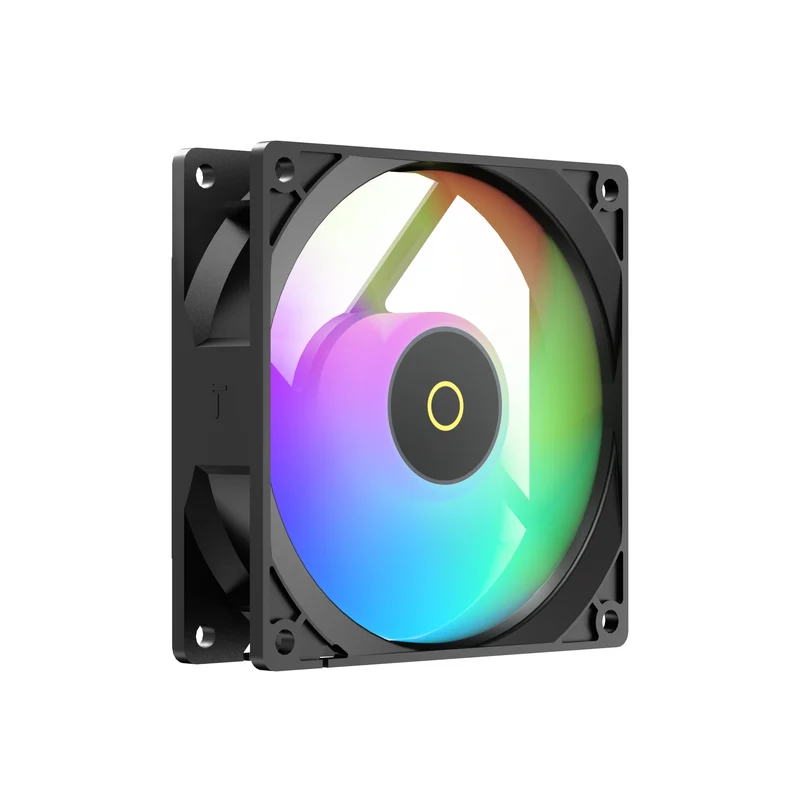 Ocypus Gamma A20 ARGB Dual Heat Pipes, 92mm Fan Small-Tower Air Cooler with ARGB Lighting (Black, White)
