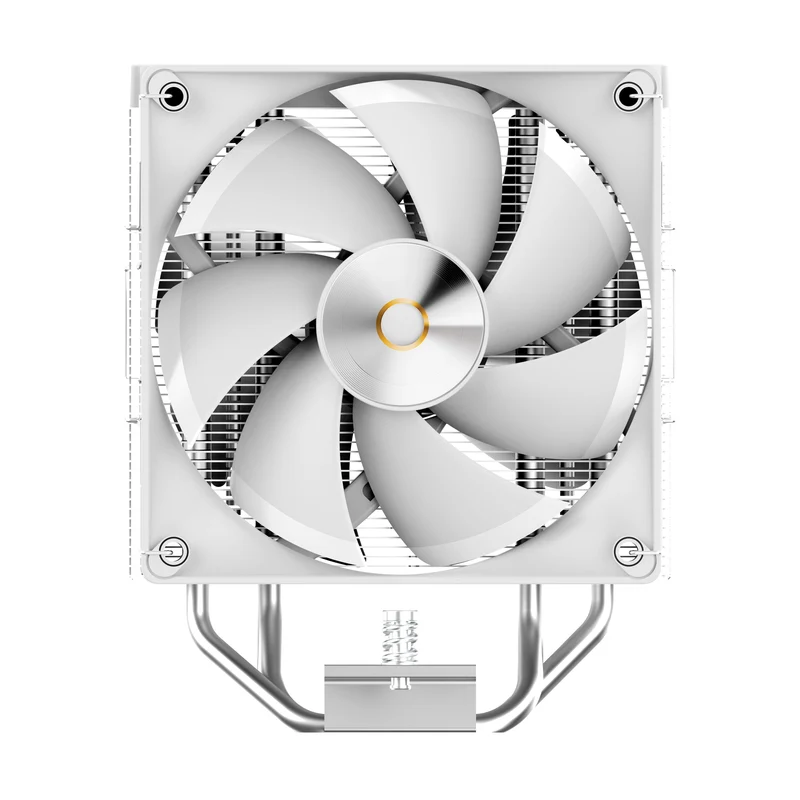 Ocypus Delta A40 Elite Dual Fan 4 Heat Pipe Single-Tower CPU Air Cooler (Black, White)