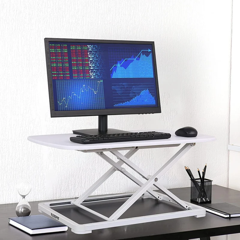 Flexispot Standing Desk Converters ML2 27-Inches (White)