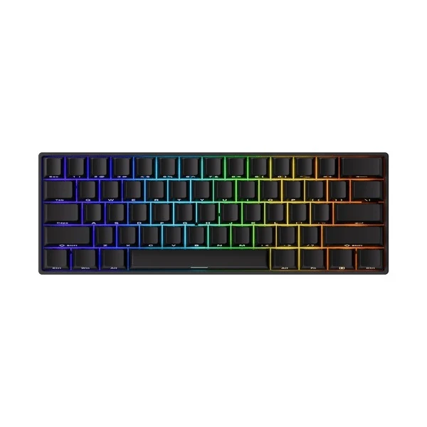 MonsGeek FUN60 Pro SP Shine-Through Black Wired RGB Mechanical Keyboard