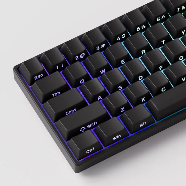 MonsGeek FUN60 Pro SP Shine-Through Black Wired RGB Mechanical Keyboard