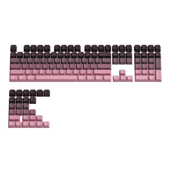 Akko Black & Pink Gradient Keycap Set Cherry Profile 135 Keys