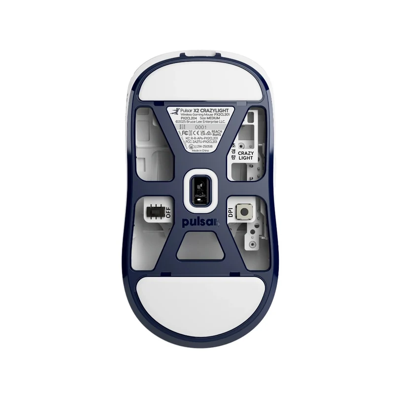 Pulsar X2 CrazyLight Bruce Lee Edition 8K Polling Rate eSports Gaming Mouse (PX2CL204)