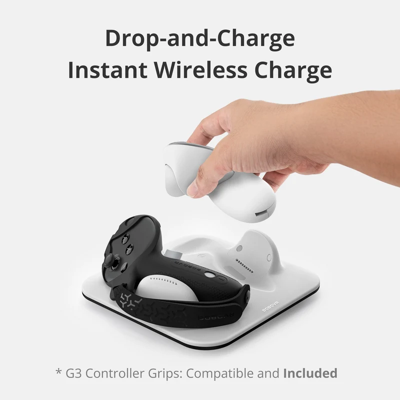 BoboVR CD3 Controller Charging Combo for Meta Quest 3/3S