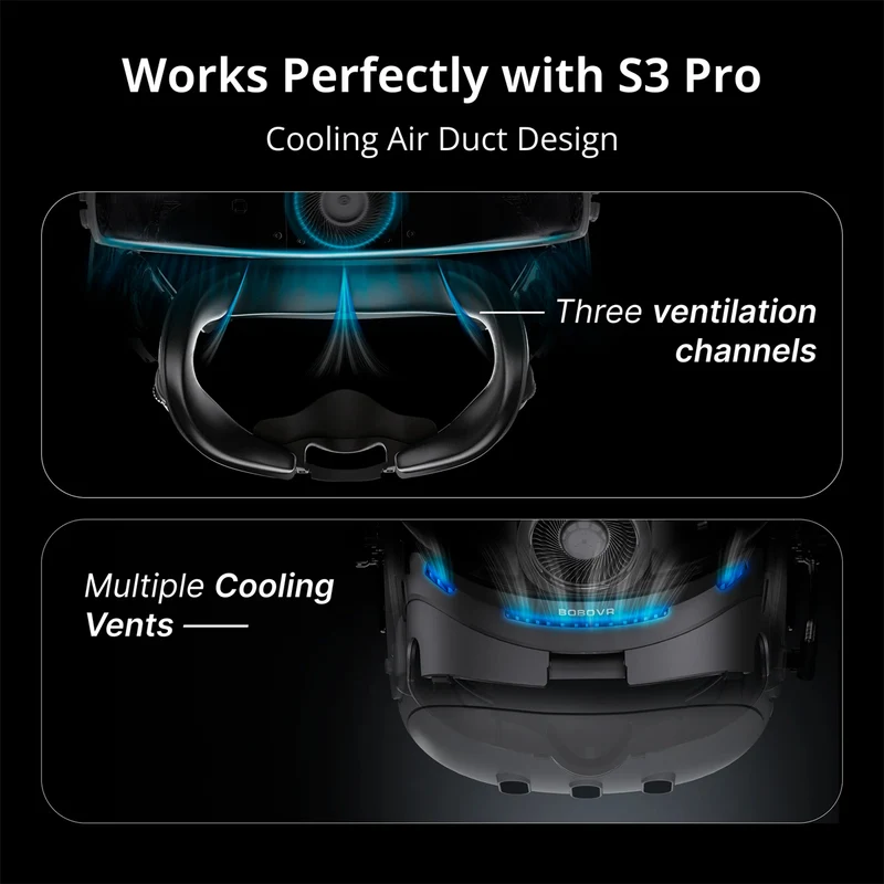 BoboVR F3 Facial Interface for Meta Quest 3
