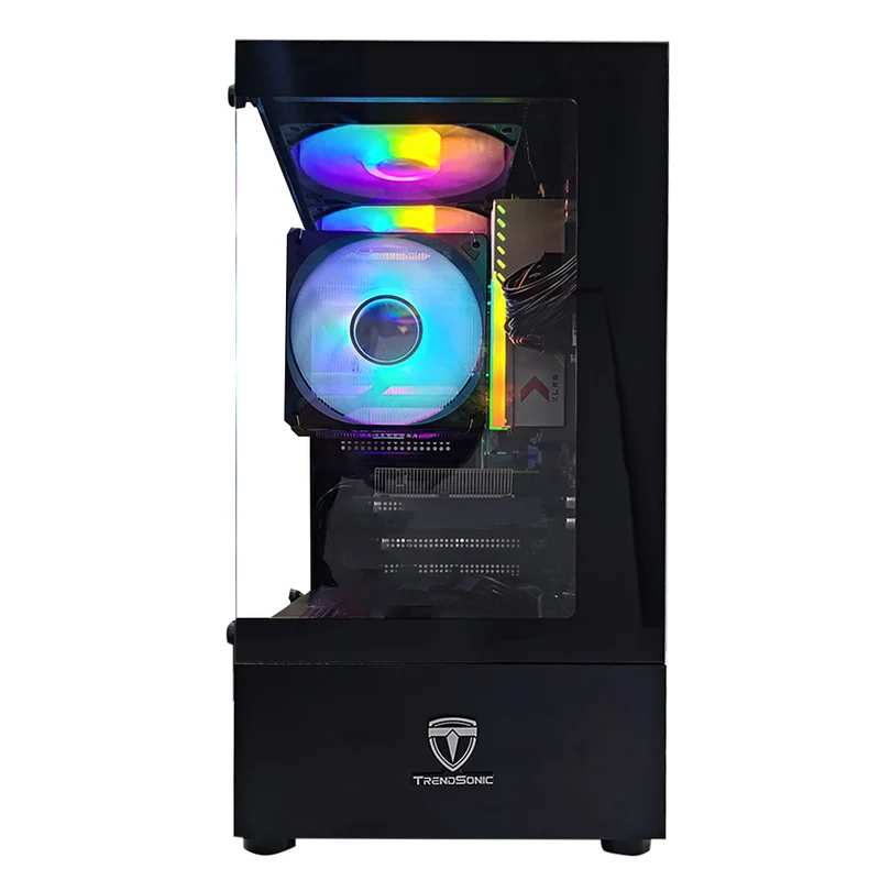 Alpha Juro Black Desktop Gaming PC | AMD Ryzen 5 5500 | 16GB RAM | 512GB SSD | RTX 3050 | Windows 11 Pro