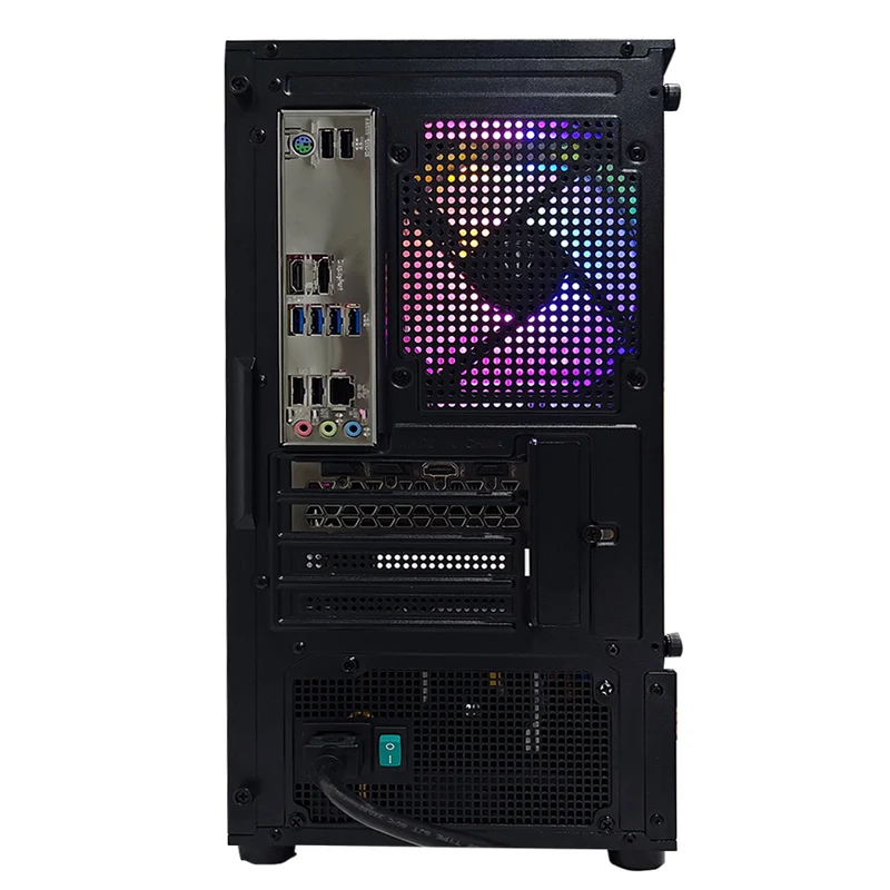 Alpha Juro Black Desktop Gaming PC | AMD Ryzen 5 5500 | 16GB RAM | 512GB SSD | RTX 3050 | Windows 11 Pro