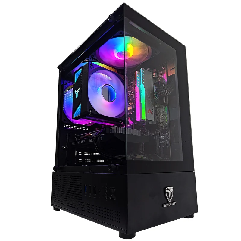 Alpha Juro Black Desktop Gaming PC | AMD Ryzen 5 5500 | 16GB RAM | 512GB SSD | RTX 3050 | Windows 11 Pro