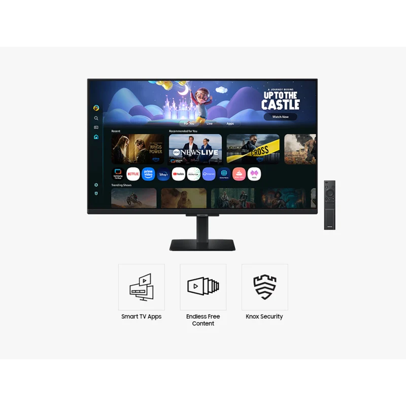 Samsung M5 M50F LS32FM500EEXXP 32" FHD (1920x1080) 60Hz 4ms GTG VA Smart Monitor with Tilt Adjustment