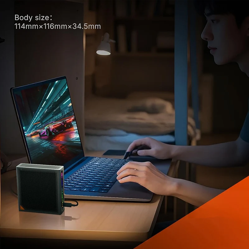 OneXGPU Lite AMD Radeon RX 7600M XT 8GB GDDR6 Pocket-Size & Ultra-Lightweight eGPU