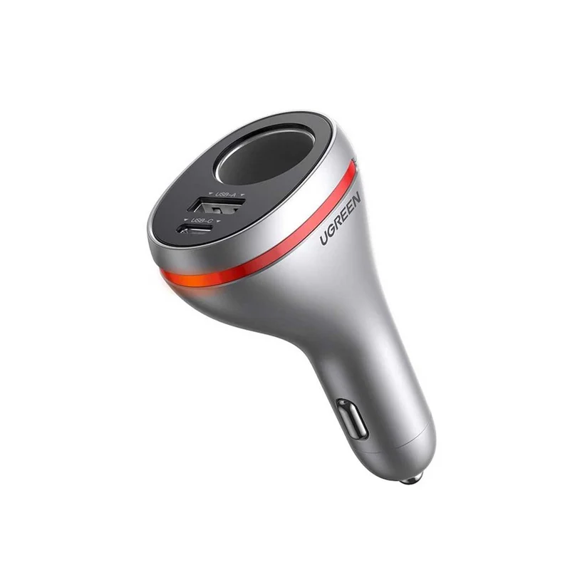 UGreen QC + PD 20W Car Charger With Extended Socket (CD204/60712)