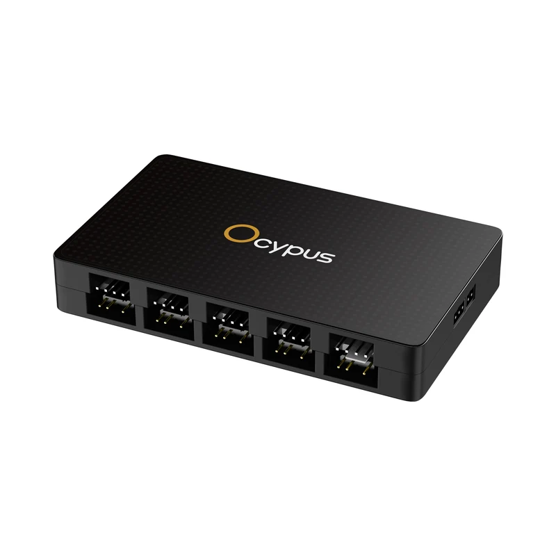 Ocypus Delta EH10 Pro ARGB Fan Hub Controller (Black) (Delta-EH10-BKN00PXX-GL)