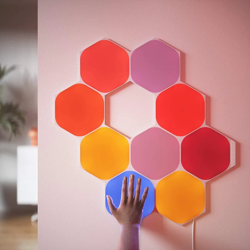 NANOLEAF SHAPES NL42-0001HX-3PK HEXAGON EXPANSION PACK 3 ADD-ON LIGHT PANELS