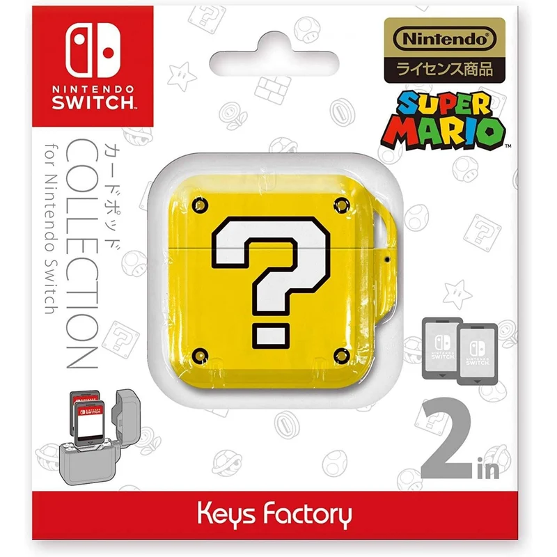 KEYS FACTORY NSW CARD POD COLLECTION MARIO (2 CARDS) FOR NINTENDO SWITCH (CCP-005-3) TYPE C