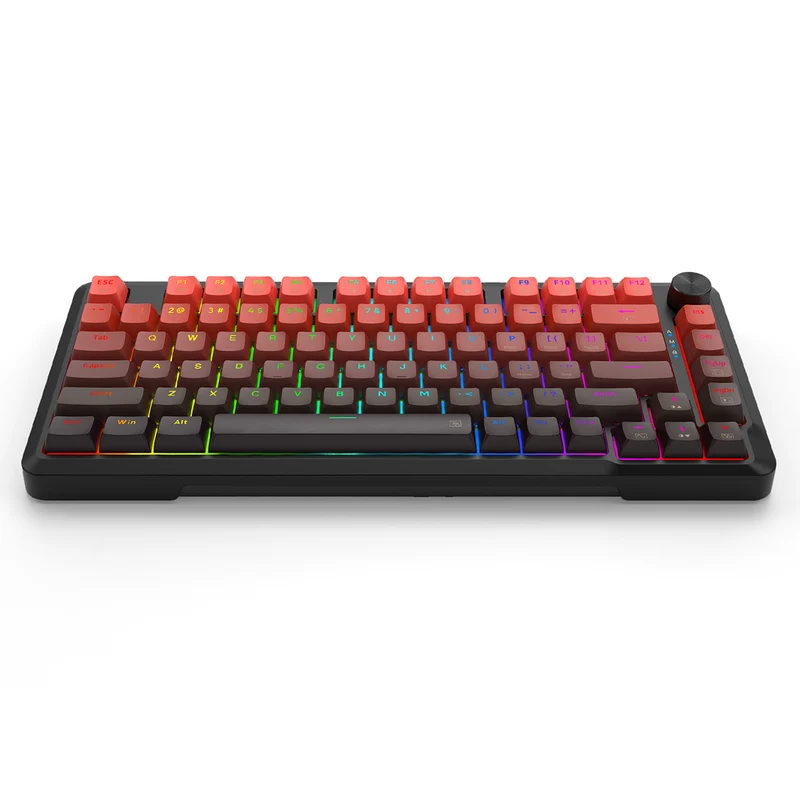 E-Yooso HZ-82 RGB 82-Keys Wired Mechanical Keyboard Gradient Red (Ultra Magnetic Switch)