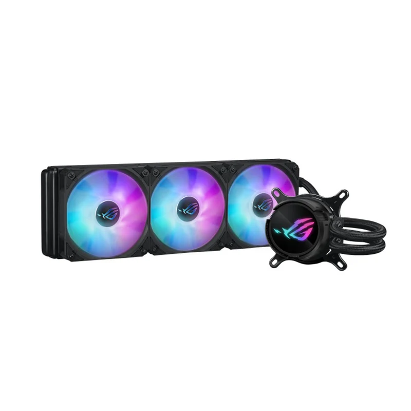 Asus ROG Strix LC III 360 ARGB LCD CPU Liquid Cooler (Black, White)