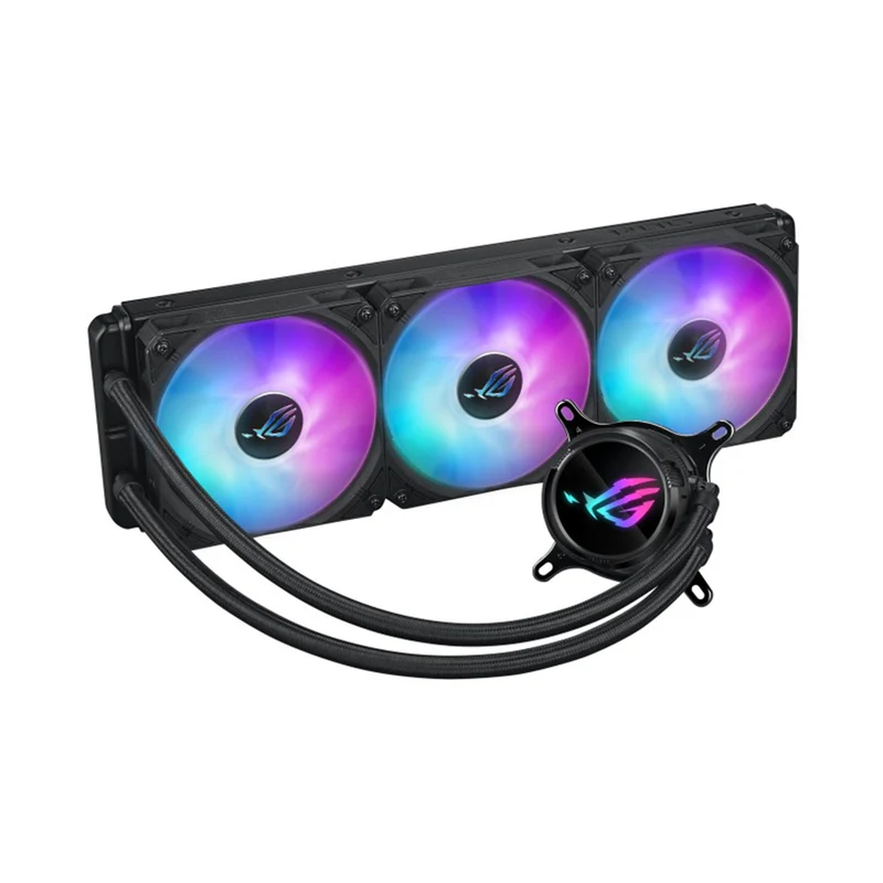 Asus ROG Strix LC III 360 ARGB LCD CPU Liquid Cooler (Black, White)