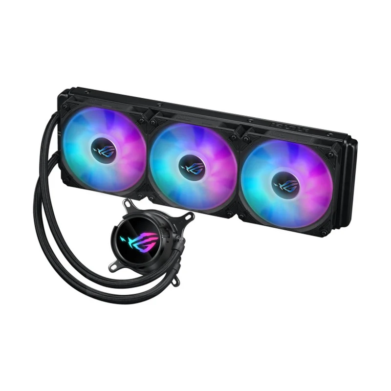 Asus ROG Strix LC III 360 ARGB LCD CPU Liquid Cooler (Black, White)