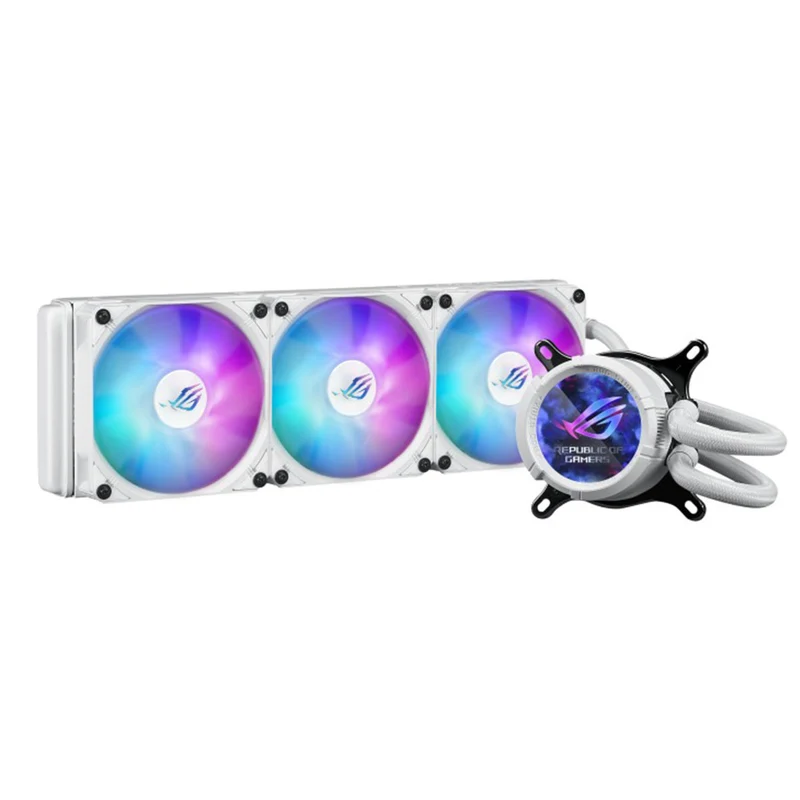 Asus ROG Strix LC III 360 ARGB LCD CPU Liquid Cooler (Black, White)