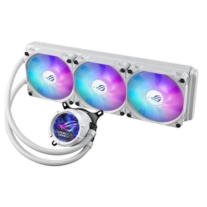 Asus ROG Strix LC III 360 ARGB LCD CPU Liquid Cooler (Black, White)