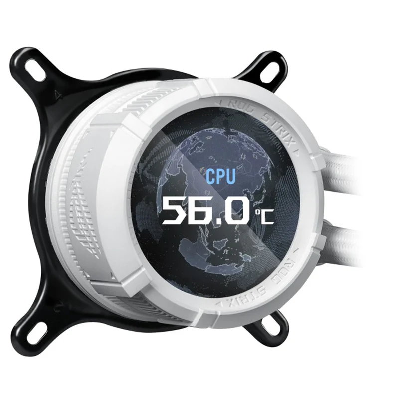 Asus ROG Strix LC III 360 ARGB LCD CPU Liquid Cooler (Black, White)