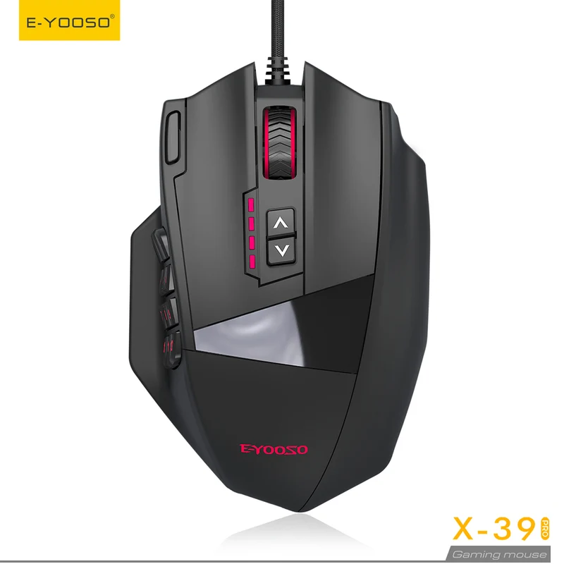 E-Yooso X-39 Pro RGB Wired Gaming Mouse (Black)
