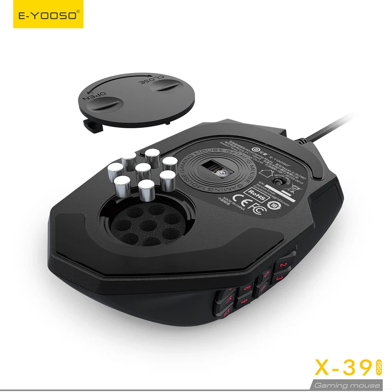 E-Yooso X-39 Pro RGB Wired Gaming Mouse (Black)