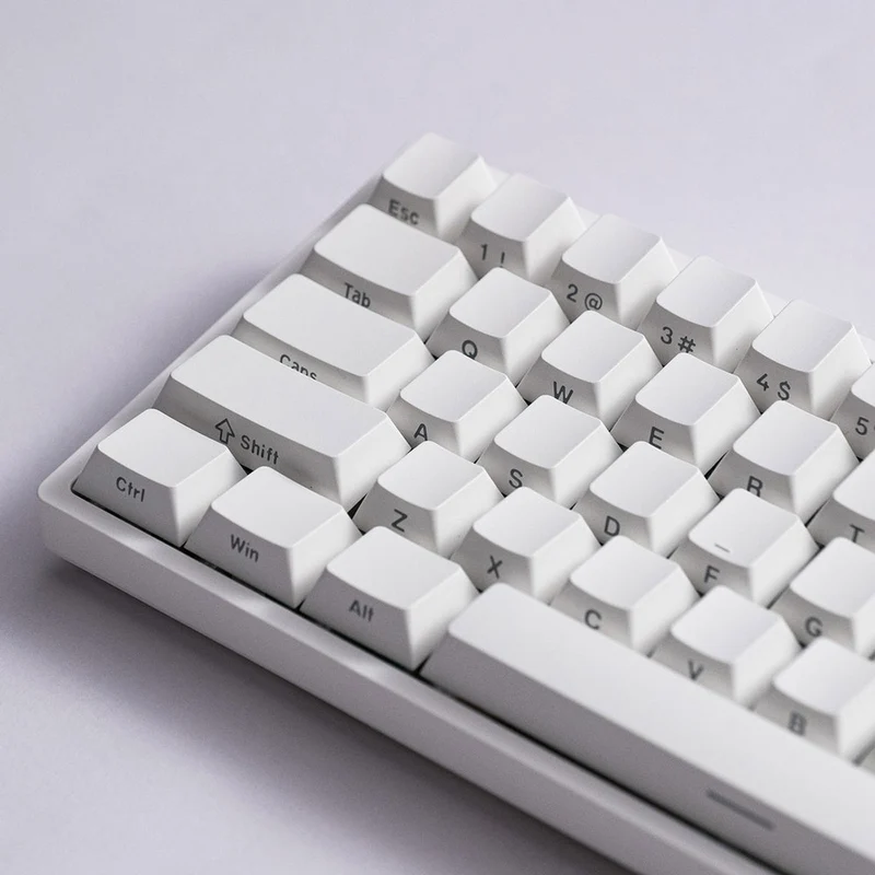 MonsGeek FUN68 HE White Tri-Mode RGB Mechanical Keyboard (Glare Magnetic Switch)