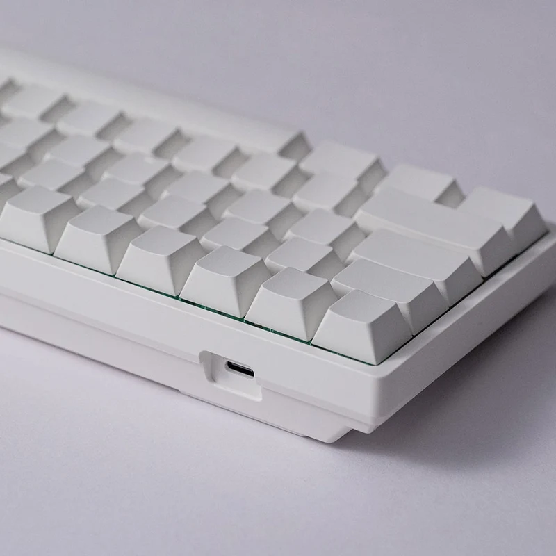 MonsGeek FUN68 HE White Tri-Mode RGB Mechanical Keyboard (Glare Magnetic Switch)