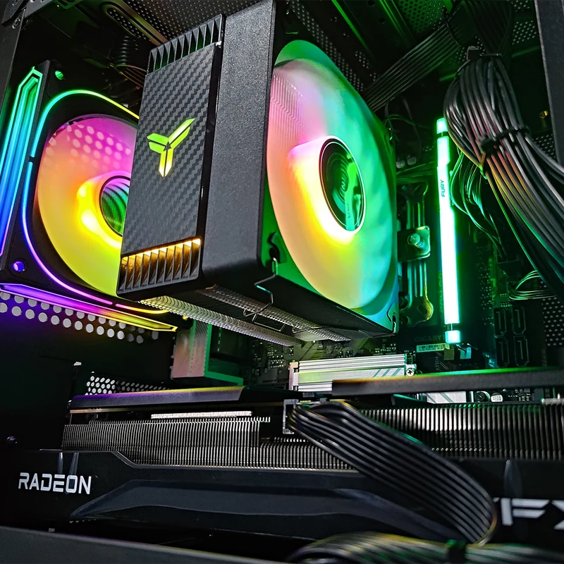 Sigma C6 Max Black Desktop Gaming PC | Ryzen 5 7500F | 32GB RAM | 1TB SSD | RX 9060 XT | Windows 11 Pro