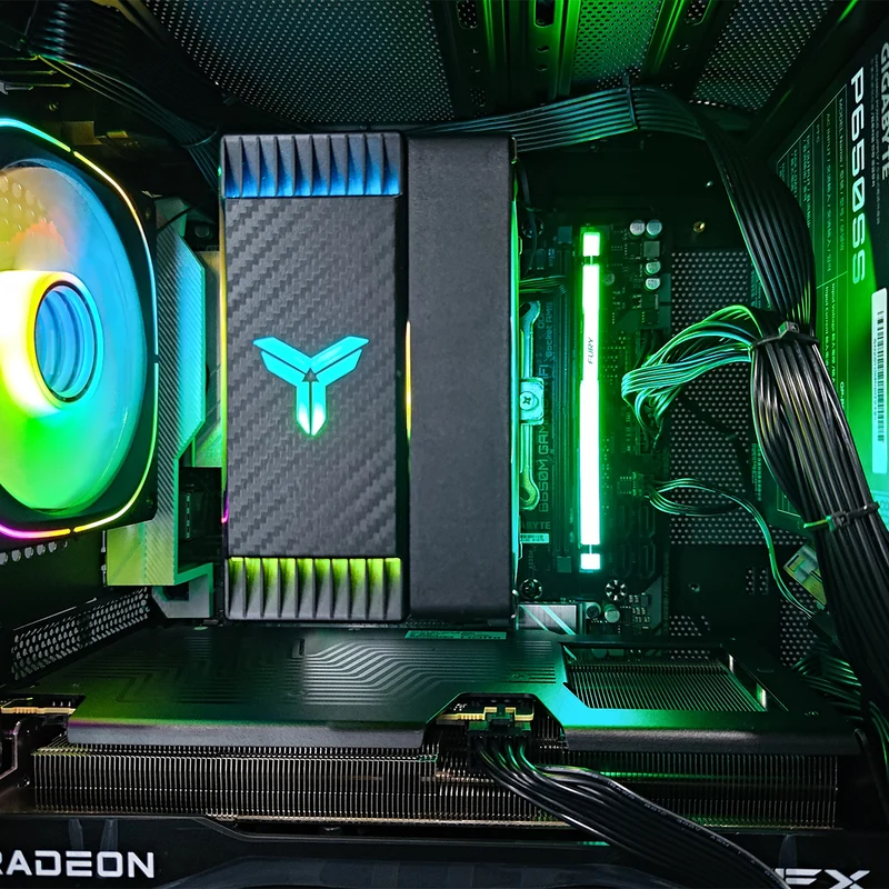 Sigma C6 Max Black Desktop Gaming PC | Ryzen 5 7500F | 32GB RAM | 1TB SSD | RX 9060 XT | Windows 11 Pro