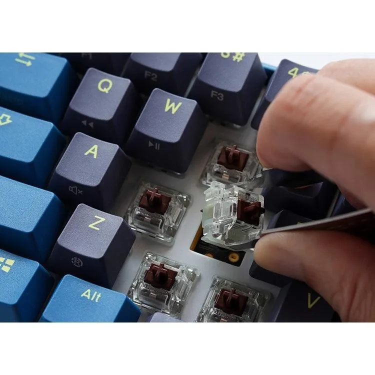 DUCKY One 3 Daybreak TKL Hotswap RGB Double Shot PBT Quack Mechanical Keyboard (Cherry RGB Blue) (DKON2187ST-CUSPDDBBHHC1)
