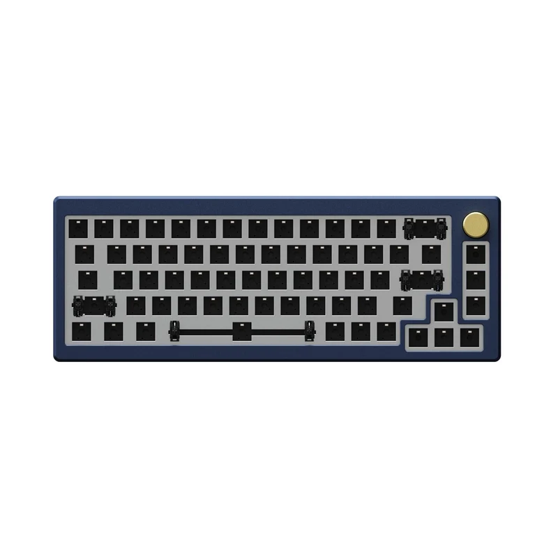 AKKO MOD008 RGB Hot-Swappable Mechanical Keyboard DIY Kit With Gasket Mount Structure (Midnight)