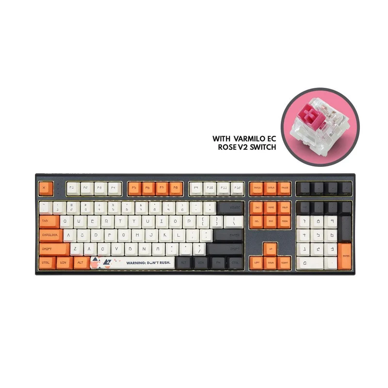 Varmilo VBM108 Bot Awake Mechanical Keyboard (Varmilo EC Rose V2) (A01A004B0A4A01A006)