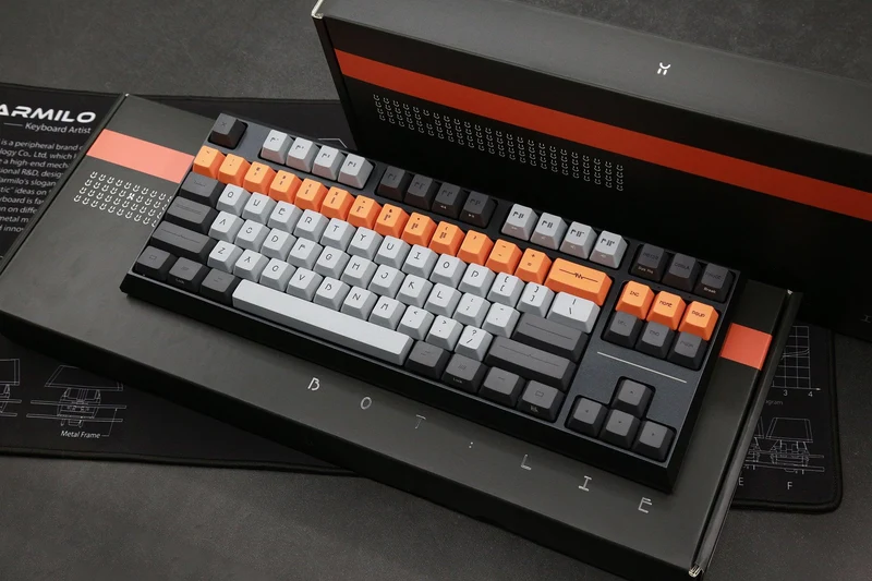 Varmilo VCS87 Bot Lie Mechanical Keyboard (Cherry MX Brown) (A05A005A2A0A01A005)