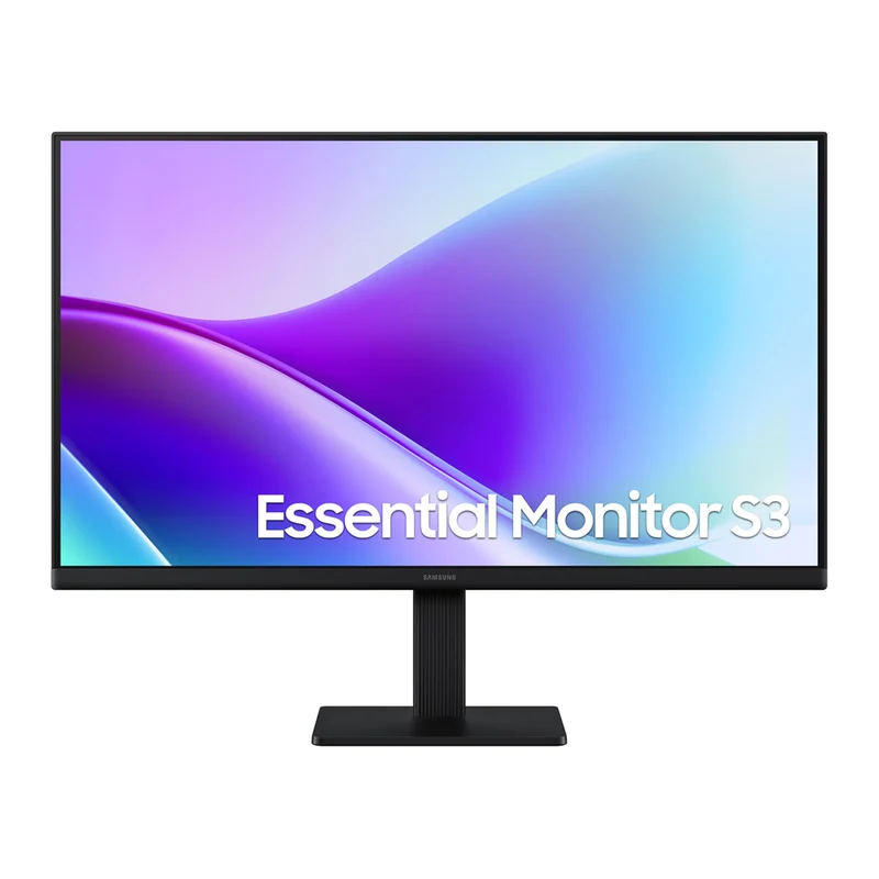Samsung S3 LS24F320GAEXXP 24" FHD (1920x1080) 120Hz 5ms GTG IPS LED Monitor with Tilt Adjustment (Black)
