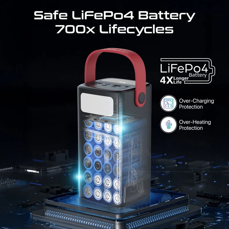 Promate PowerMine-80Pro 80000mAh High-Capacity 100W Ultra-Fast-Charging Power Pack