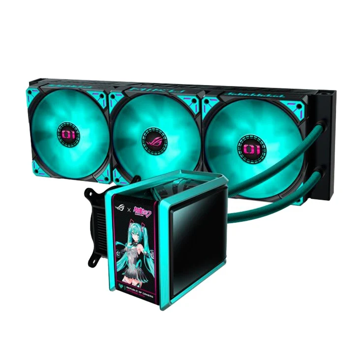 Powered by ASUS: Hatsune Miku Desktop Gaming PC | AMD Ryzen 7 9800X3D | 64GB RAM | 2TB SSD | RTX 5080 | Windows 11 Pro