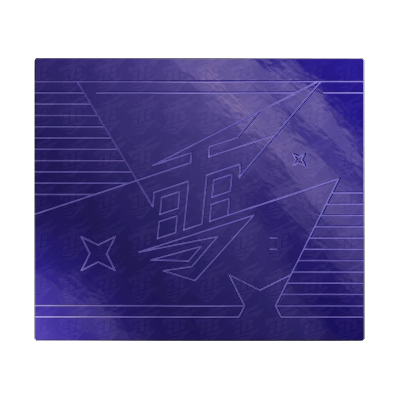 Yuki Aim x Mecha Glass Mousepad (490x420x2.8mm)
