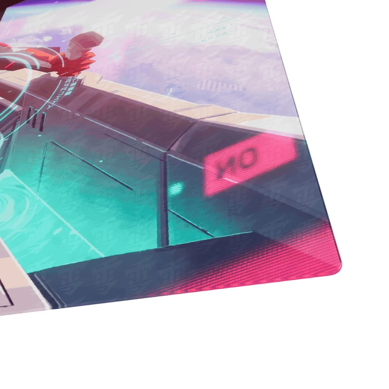 Yuki Aim x Mecha Glass Mousepad (490x420x2.8mm)