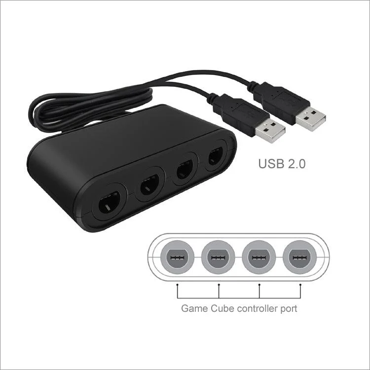 Dobe NSW 3 IN 1 GC Controller Adapter For N-SWITCH/WIIU/PC TNS-1894