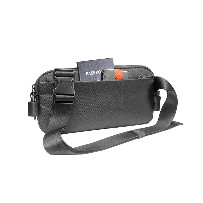 Tomtoc Explorer-T21 Sling Bag With Minimalist EDC Design - Small (Black, Light Gray, Olive Green, Space Grey, Inky Blue) (T21S1D1, T21S1G2, T21S1T1, T21S1G1, T21S1B1)