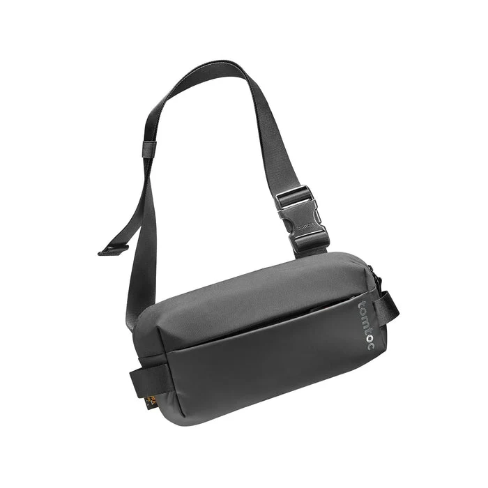 Tomtoc Explorer-T21 Sling Bag With Minimalist EDC Design - Small (Black, Light Gray, Olive Green, Space Grey, Inky Blue) (T21S1D1, T21S1G2, T21S1T1, T21S1G1, T21S1B1)