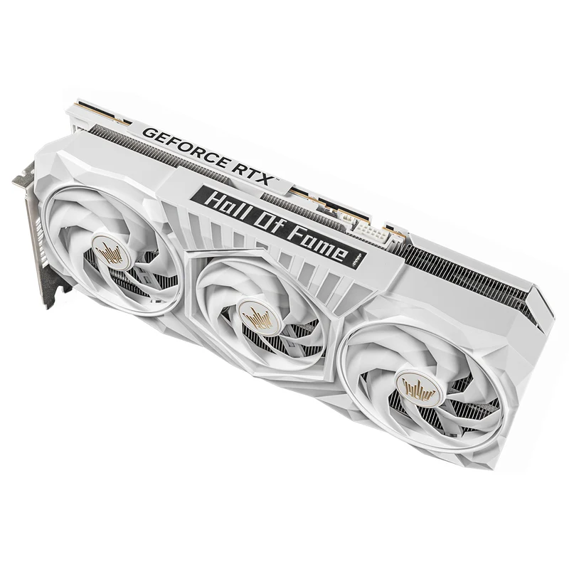 Galax GeForce RTX 5080 Hall Of Fame 16GB GDDR7 Gaming Graphics Card (White)