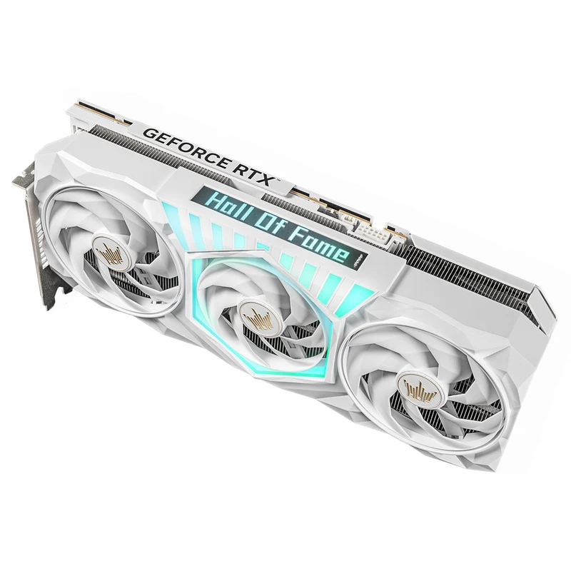 Galax GeForce RTX 5080 Hall Of Fame 16GB GDDR7 Gaming Graphics Card (White)