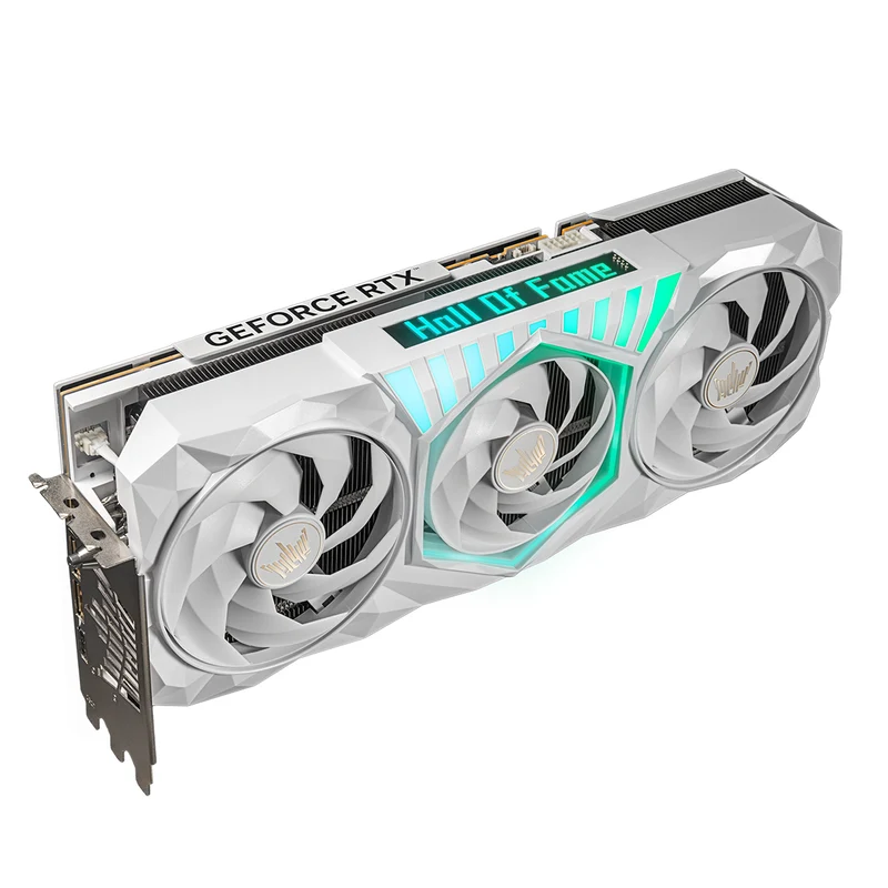 Galax GeForce RTX 5080 Hall Of Fame 16GB GDDR7 Gaming Graphics Card (White)