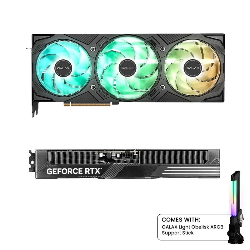 Galax GeForce RTX 5070 Ti EX Gamer 16GB GDDR7 Gaming Graphics Card (Black)
