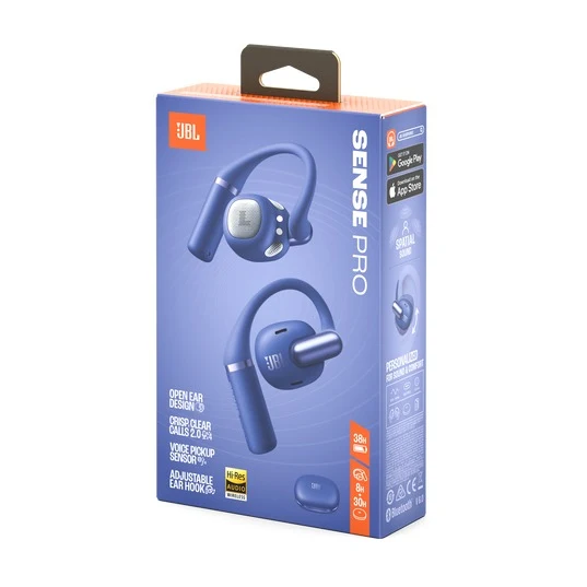 JBL Sense Pro True Wireless Open-Ear Headphones (Black, Blue, Grey, Purple, White)
