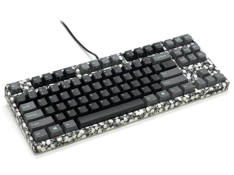 Filco Majestouch Lumi S Tenkeyless Double Shot PBT 87 US ASCII Mechanical Keyboard Lumi Skull (MX Red Switch) (FKBN87MRL/ECSP2LS)