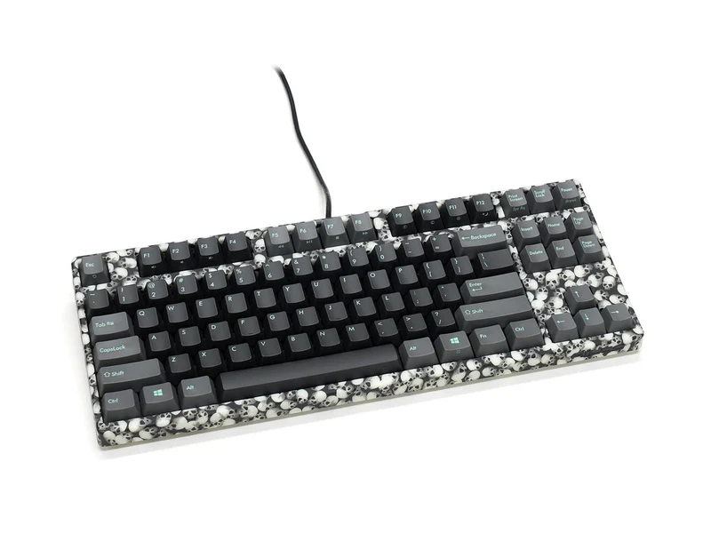 Filco Majestouch Lumi S Tenkeyless Double Shot PBT 87 US ASCII Mechanical Keyboard Lumi Skull (MX Red Switch) (FKBN87MRL/ECSP2LS)